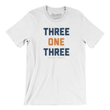 Detroit 313 Area Code Men/Unisex T-Shirt-Allegiant Goods Co. Vintage Sports Apparel