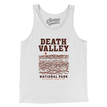 Death Valley National Park Men/Unisex Tank Top-Allegiant Goods Co. Vintage Sports Apparel