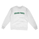 Grand Forks North Dakota Varsity Midweight Crewneck Sweatshirt-Allegiant Goods Co. Vintage Sports Apparel