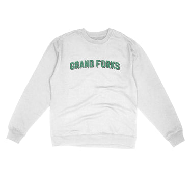 Grand Forks North Dakota Varsity Midweight Crewneck Sweatshirt-Allegiant Goods Co. Vintage Sports Apparel
