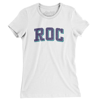 Roc Varsity Women's T-Shirt-Allegiant Goods Co. Vintage Sports Apparel