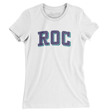 Roc Varsity Women's T-Shirt-Allegiant Goods Co. Vintage Sports Apparel