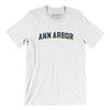 Ann Arbor Varsity Men/Unisex T-Shirt-White-Allegiant Goods Co. Vintage Sports Apparel