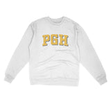 Pgh Varsity Midweight Crewneck Sweatshirt-Allegiant Goods Co. Vintage Sports Apparel