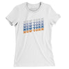 New York Vintage Repeat Women's T-Shirt-White-Allegiant Goods Co. Vintage Sports Apparel