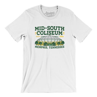 Mid-South Coliseum Men/Unisex T-Shirt-Allegiant Goods Co. Vintage Sports Apparel