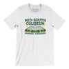 Mid-South Coliseum Men/Unisex T-Shirt-White-Allegiant Goods Co. Vintage Sports Apparel