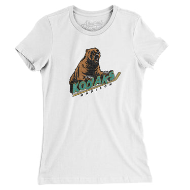 Madison Kodiaks Women's T-Shirt-Allegiant Goods Co. Vintage Sports Apparel