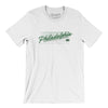 Philadelphia Retro Men/Unisex T-Shirt-White-Allegiant Goods Co. Vintage Sports Apparel