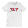 BUF Varsity Men/Unisex T-Shirt-White-Allegiant Goods Co. Vintage Sports Apparel