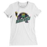 Jacksonville Lizard Kings Women's T-Shirt-Allegiant Goods Co. Vintage Sports Apparel