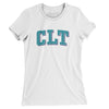 Clt Varsity Women's T-Shirt-White-Allegiant Goods Co. Vintage Sports Apparel