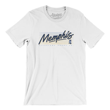 Memphis Retro Men/Unisex T-Shirt-Allegiant Goods Co. Vintage Sports Apparel