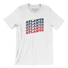Atlanta Vintage Repeat Men/Unisex T-Shirt-White-Allegiant Goods Co. Vintage Sports Apparel