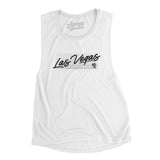 Las Vegas Retro Women's Flowey Scoopneck Muscle Tank-Allegiant Goods Co. Vintage Sports Apparel