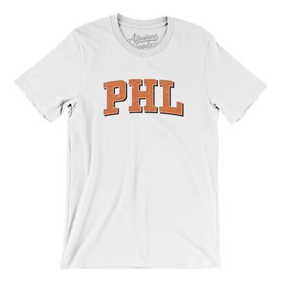 Phl Varsity Men/Unisex T-Shirt-White-Allegiant Goods Co. Vintage Sports Apparel