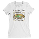 San Diego Stadium Women's T-Shirt-Allegiant Goods Co. Vintage Sports Apparel