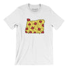 Oregon Pizza State Men/Unisex T-Shirt-White-Allegiant Goods Co. Vintage Sports Apparel