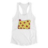 Oregon Pizza State Women's Racerback Tank-Allegiant Goods Co. Vintage Sports Apparel