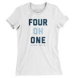 Rhode Island 401 Women's T-Shirt-Allegiant Goods Co. Vintage Sports Apparel