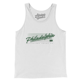Philadelphia Retro Men/Unisex Tank Top-Allegiant Goods Co. Vintage Sports Apparel