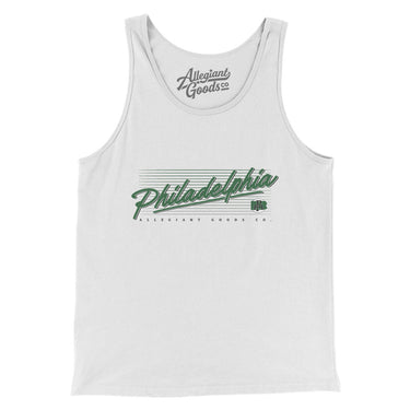 Philadelphia Retro Men/Unisex Tank Top-Allegiant Goods Co. Vintage Sports Apparel