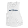 Happy Valley Varsity Women's Flowey Scoopneck Muscle Tank-White-Allegiant Goods Co. Vintage Sports Apparel