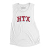 Htx Varsity Women's Flowey Scoopneck Muscle Tank-White-Allegiant Goods Co. Vintage Sports Apparel