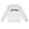 Oxford Varsity Midweight Crewneck Sweatshirt-White-Allegiant Goods Co. Vintage Sports Apparel