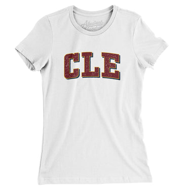 Cle Varsity Women's T-Shirt-Allegiant Goods Co. Vintage Sports Apparel