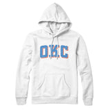 Okc Varsity Hoodie-Allegiant Goods Co. Vintage Sports Apparel