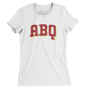 ABQ Varsity Women's T-Shirt-Allegiant Goods Co. Vintage Sports Apparel