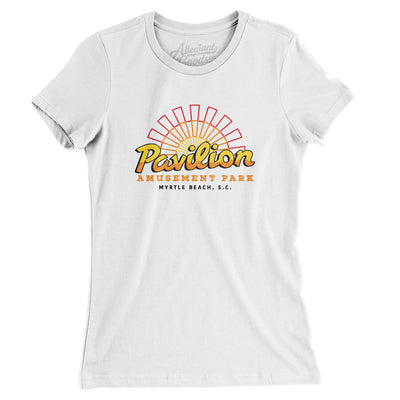 Pavilion Park Women's T-Shirt-White-Allegiant Goods Co. Vintage Sports Apparel