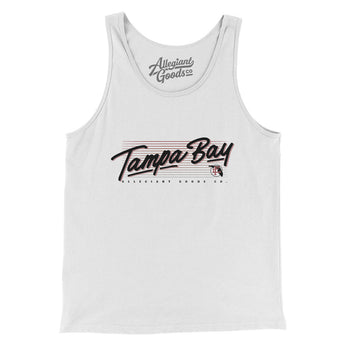Tampa Bay Retro Men/Unisex Tank Top-Allegiant Goods Co. Vintage Sports Apparel