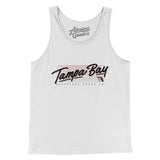 Tampa Bay Retro Men/Unisex Tank Top-White-Allegiant Goods Co. Vintage Sports Apparel