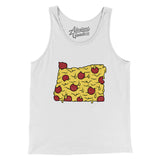 Oregon Pizza State Men/Unisex Tank Top-Allegiant Goods Co. Vintage Sports Apparel