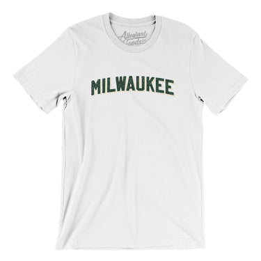 Milwaukee Varsity Men/Unisex T-Shirt-Allegiant Goods Co. Vintage Sports Apparel