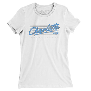 Charlotte Retro Women's T-Shirt-Allegiant Goods Co. Vintage Sports Apparel