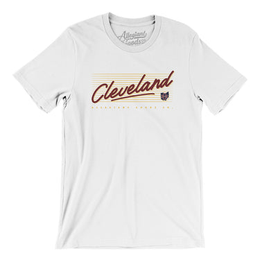 Cleveland Retro Men/Unisex T-Shirt-Allegiant Goods Co. Vintage Sports Apparel