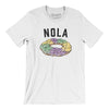 New Orleans King Cake Men/Unisex T-Shirt-White-Allegiant Goods Co. Vintage Sports Apparel