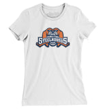 Youngstown Steelhounds Women's T-Shirt-Allegiant Goods Co. Vintage Sports Apparel