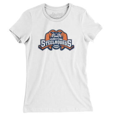 Youngstown Steelhounds Women's T-Shirt-Allegiant Goods Co. Vintage Sports Apparel