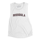 Missoula Varsity Women's Flowey Scoopneck Muscle Tank-Allegiant Goods Co. Vintage Sports Apparel