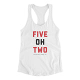 Lousiville 502 Women's Racerback Tank-Allegiant Goods Co. Vintage Sports Apparel