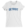 Detroit Varsity Women's T-Shirt-White-Allegiant Goods Co. Vintage Sports Apparel