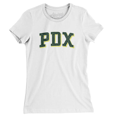 Pdx Varsity Women's T-Shirt-Allegiant Goods Co. Vintage Sports Apparel