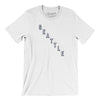 Seattle Hockey Jersey Men/Unisex T-Shirt-White-Allegiant Goods Co. Vintage Sports Apparel