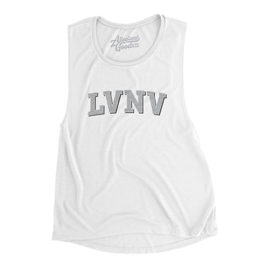 Lvnv Varsity Women's Flowey Scoopneck Muscle Tank-Allegiant Goods Co. Vintage Sports Apparel
