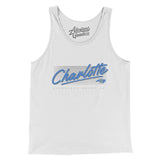 Charlotte Retro Men/Unisex Tank Top-Allegiant Goods Co. Vintage Sports Apparel