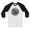 Candlestick Park Men/Unisex Raglan 3/4 Sleeve T-Shirt-White|Black-Allegiant Goods Co. Vintage Sports Apparel